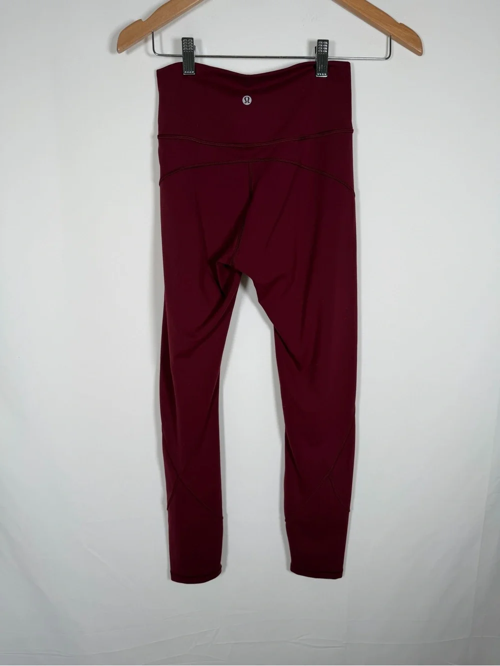 lululemon athletica Deep Burgundy High-Waist Leggings
